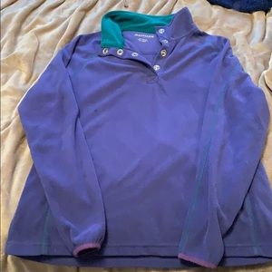 indigo colored pullover